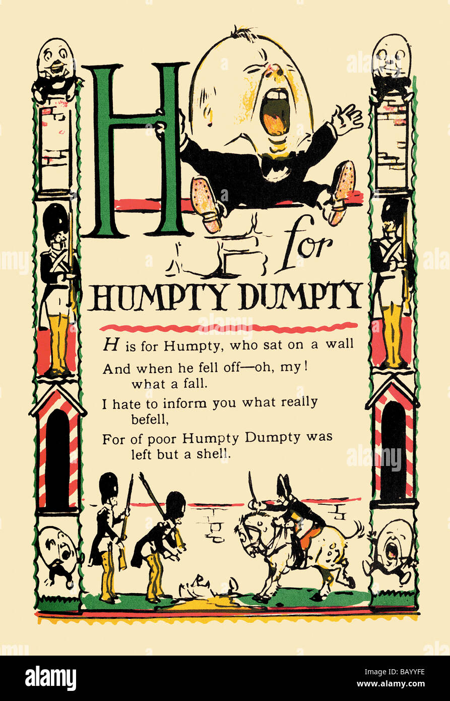 What are the origins of 'Humpty Dumpty Sat on a Wall', and what do the  lyrics mean? - Classic FM