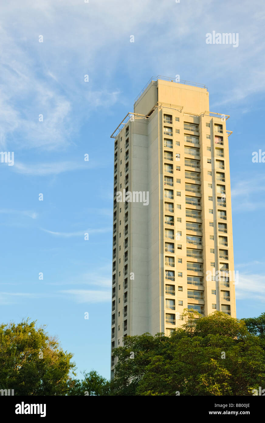 Housing commission social housing project in Waterloo, Sydney. viewed