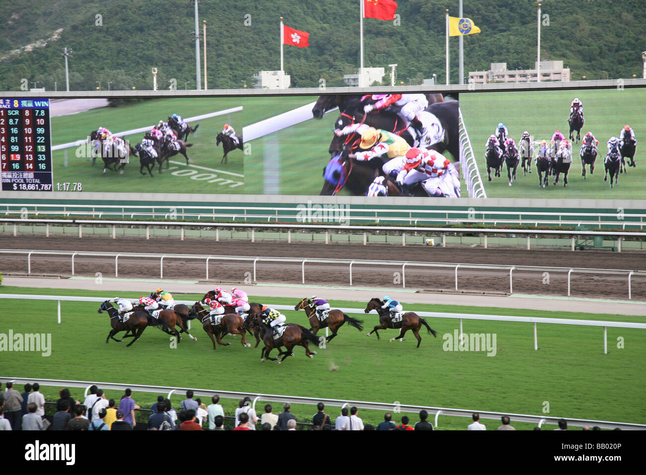 Happy Valley Racecourse Stock Photo Alamy