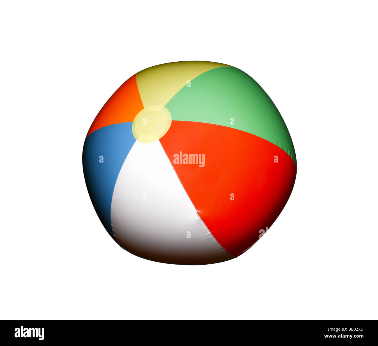A cut out of a beach ball Stock Photo Alamy