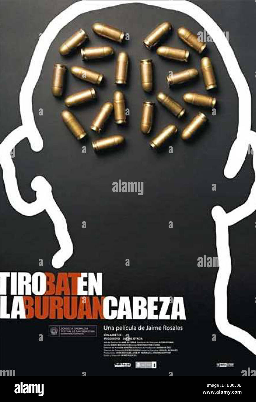 Tiro en la Cabeza Year : 2008 Spain Director : Jaime Rosales Movie poster (Spain) Stock Photo