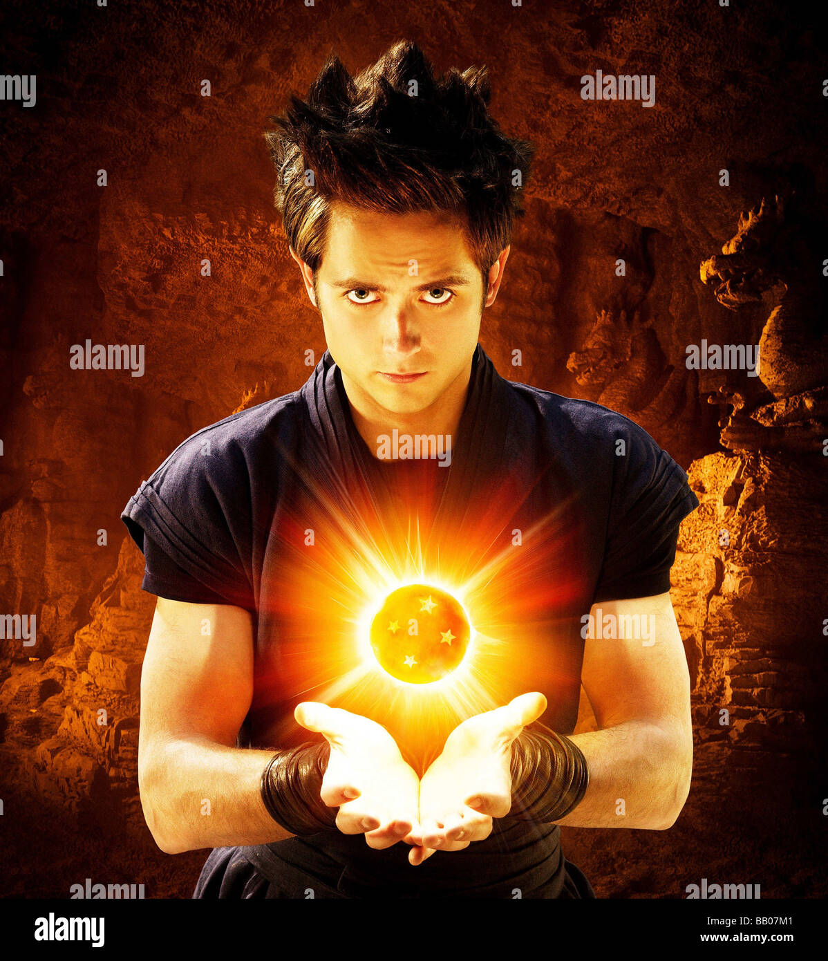 Dragonball Evolution Year : 2009 Director : James Wong Emmy Rossum, Joon  Park Stock Photo - Alamy