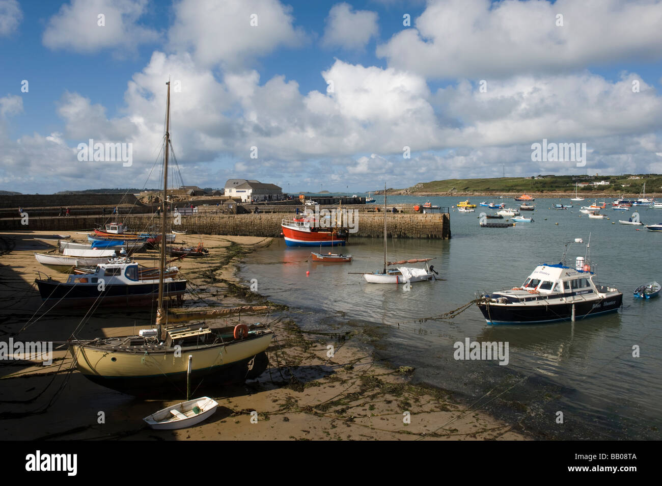 St Mary's Harbour Isles of Scilly - 1 Stock Photo