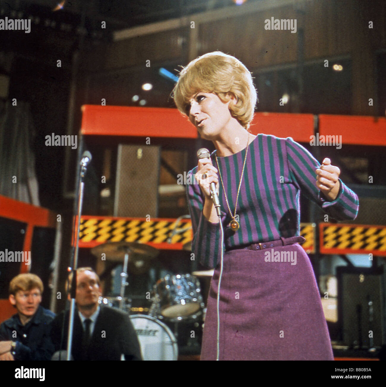 Dusty Springfield Uk Pop Singer On Uk Tv Show Ready Steady Go In January 1966 Photo Tony Gale Stock Photo Alamy
