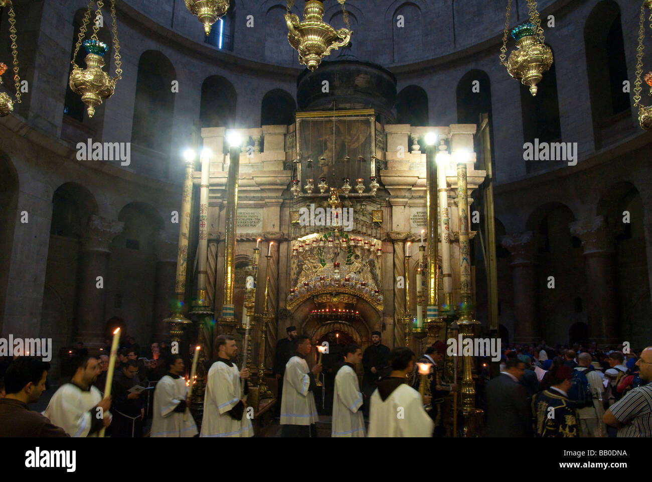 Israel Jerusalem Old City Church of Holy Sepulchre Procession of the ...