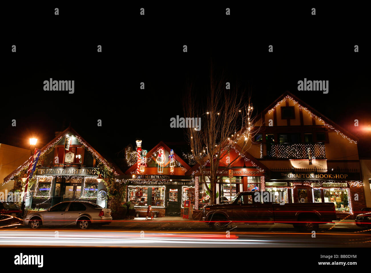 Oak bay village victoria bc canada hires stock photography and images