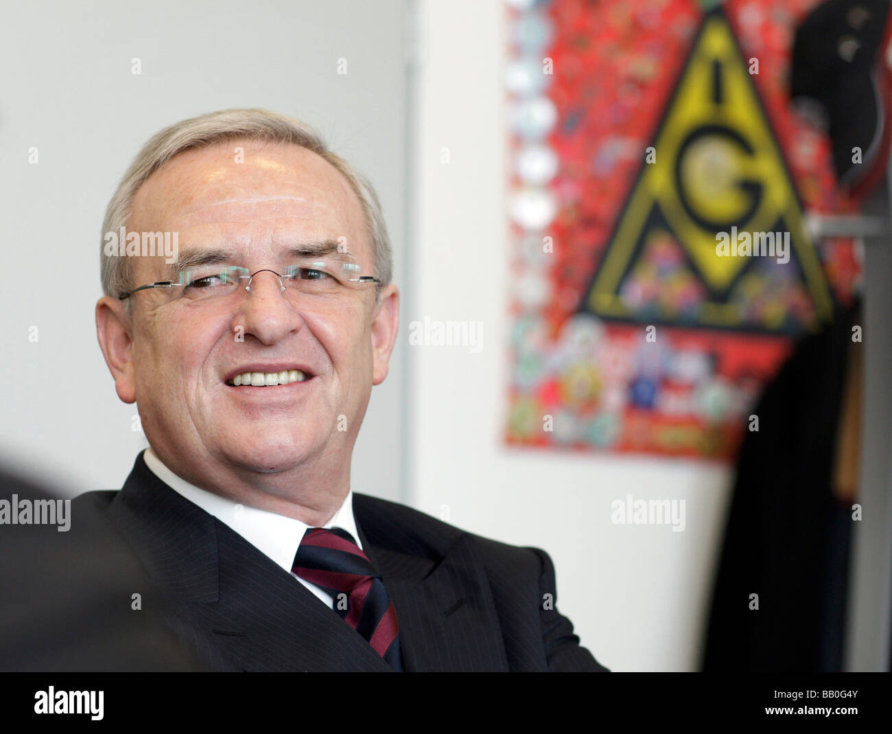 Martin WINTERKORN CEO of Volkswagen AG Wolfsburg Stock Photo