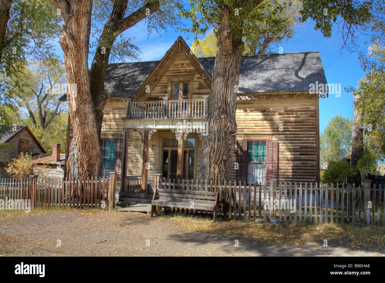 Finney Family Home; Nevada City, Montana, USA Stock Photo Alamy