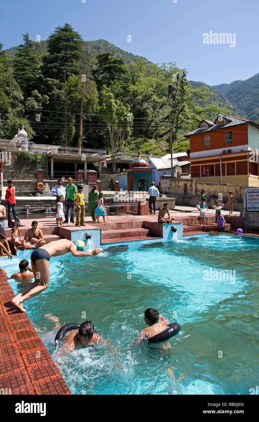 Swimming pool. Bhagsu. Himachal Pradesh. India Stock Photo Alamy