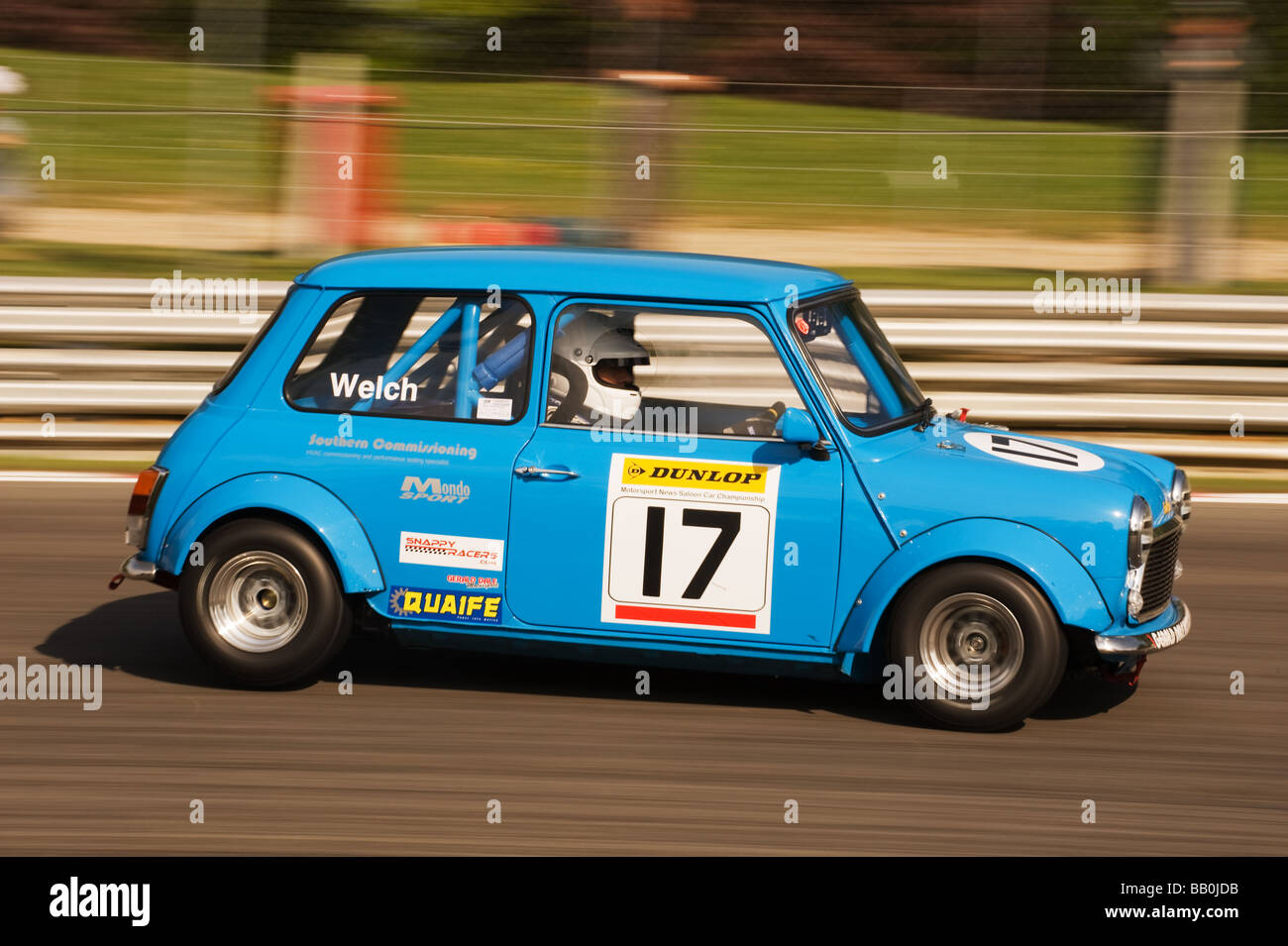 Race track cars blue hi-res stock photography and images - Alamy