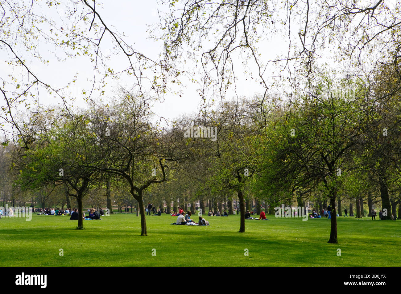 Green Park, London Stock Photo - Alamy