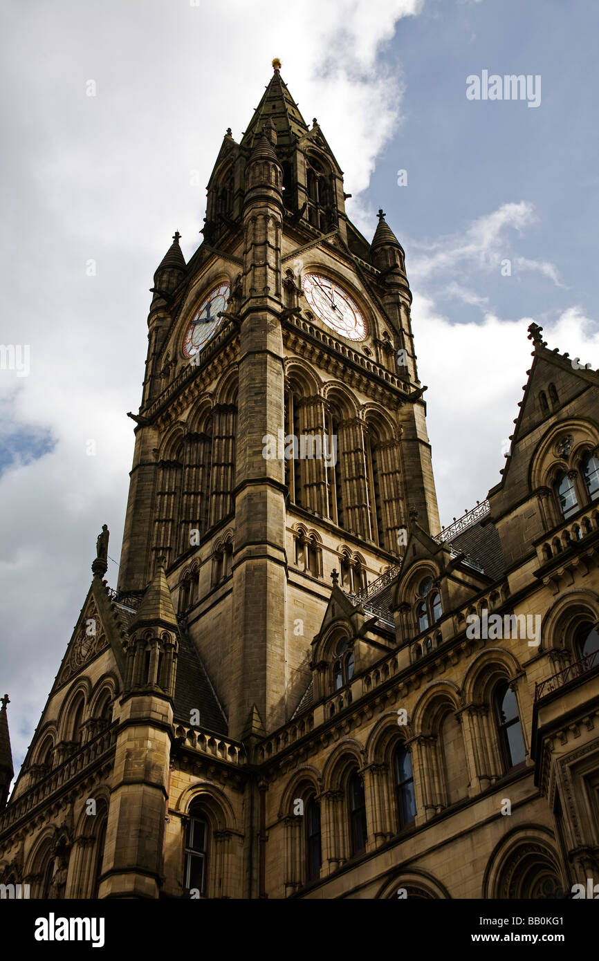 Manchester town hall Stock Photo