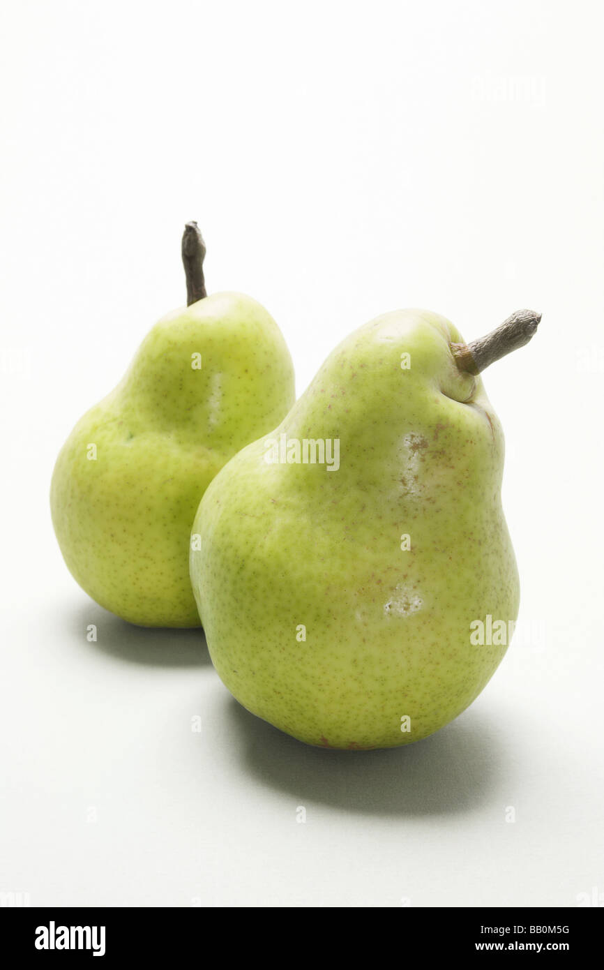 Green Pears Stock Photo
