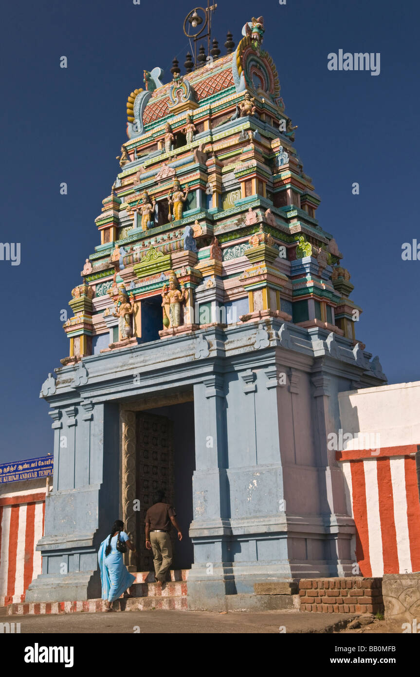 Kurinji Andavar hindu temple Kodaikanal Tamil Nadu India Stock Photo
