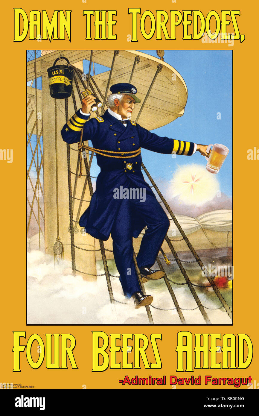 Damn the torpedoes hires stock photography and images Alamy