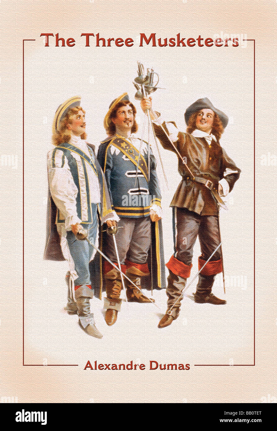 The Three Musketeers Stock Photo