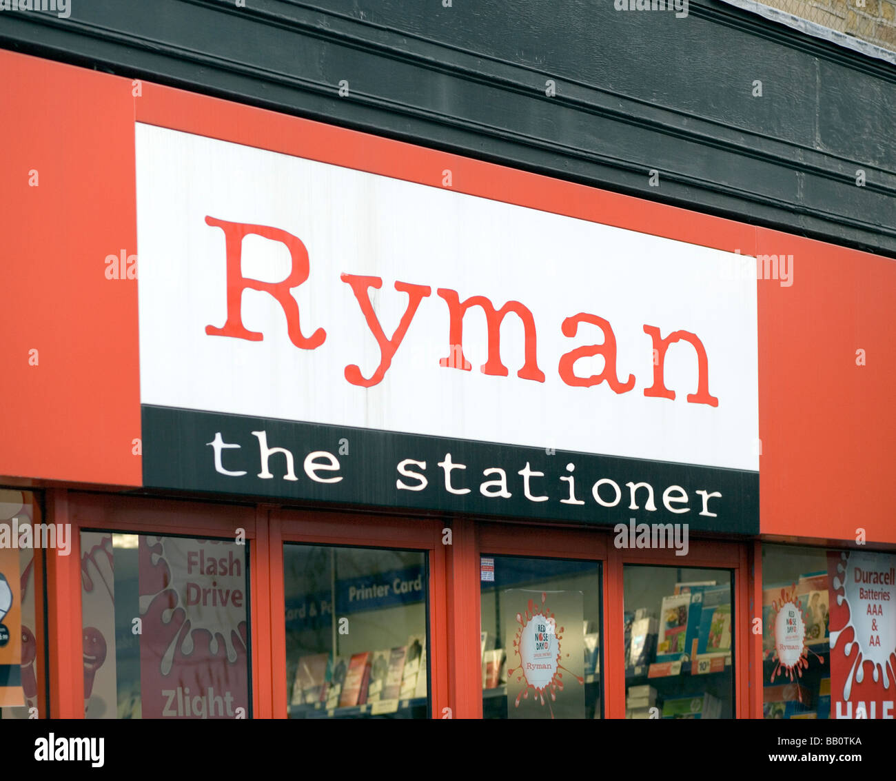 Rymans Stationers - Baker Street, London, England, UK, Europe Stock Photo