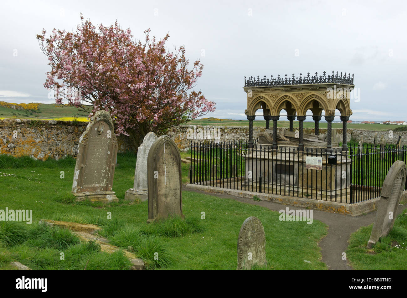 The Grace Darling Memorial, Bamburgh Stock Photo Alamy
