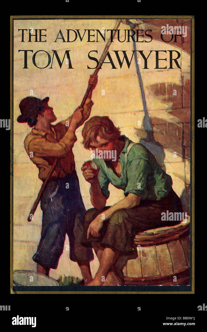 The Adventures of Tom Sawyer Stock Photo