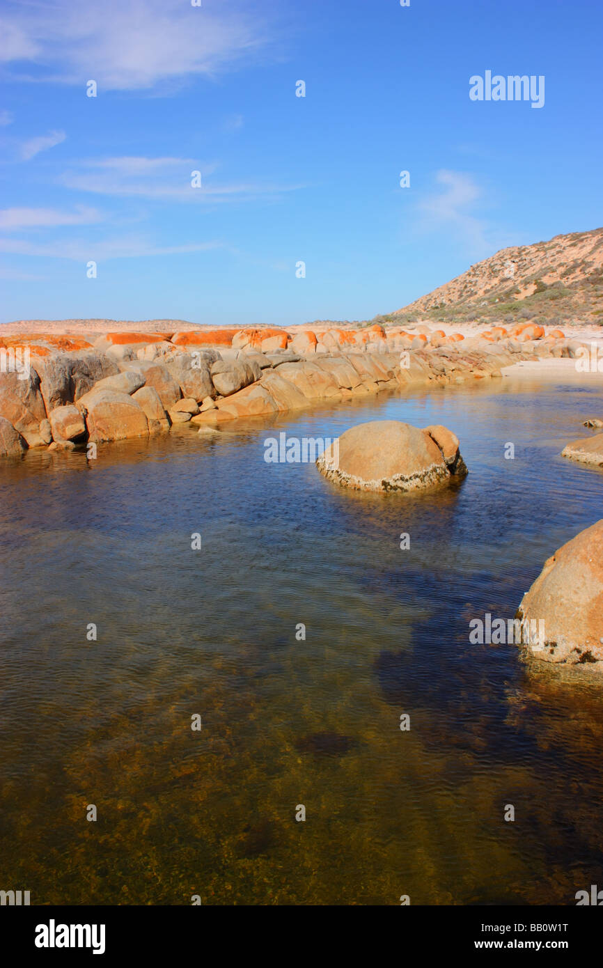 A scene on the west coast of south Australia Stock Photo