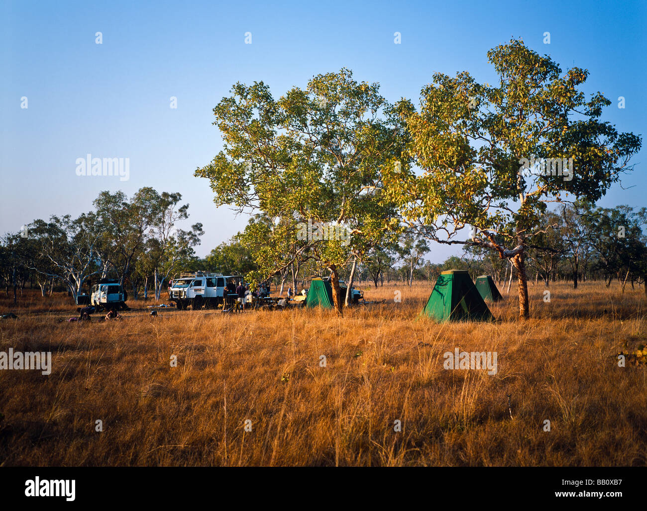 Camping safari, Kimberley, Western Australia Stock Photo