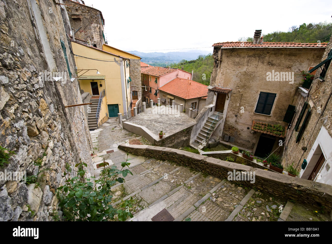 Old Town Arcola Province of La Spezia Italy Stock Photo Alamy
