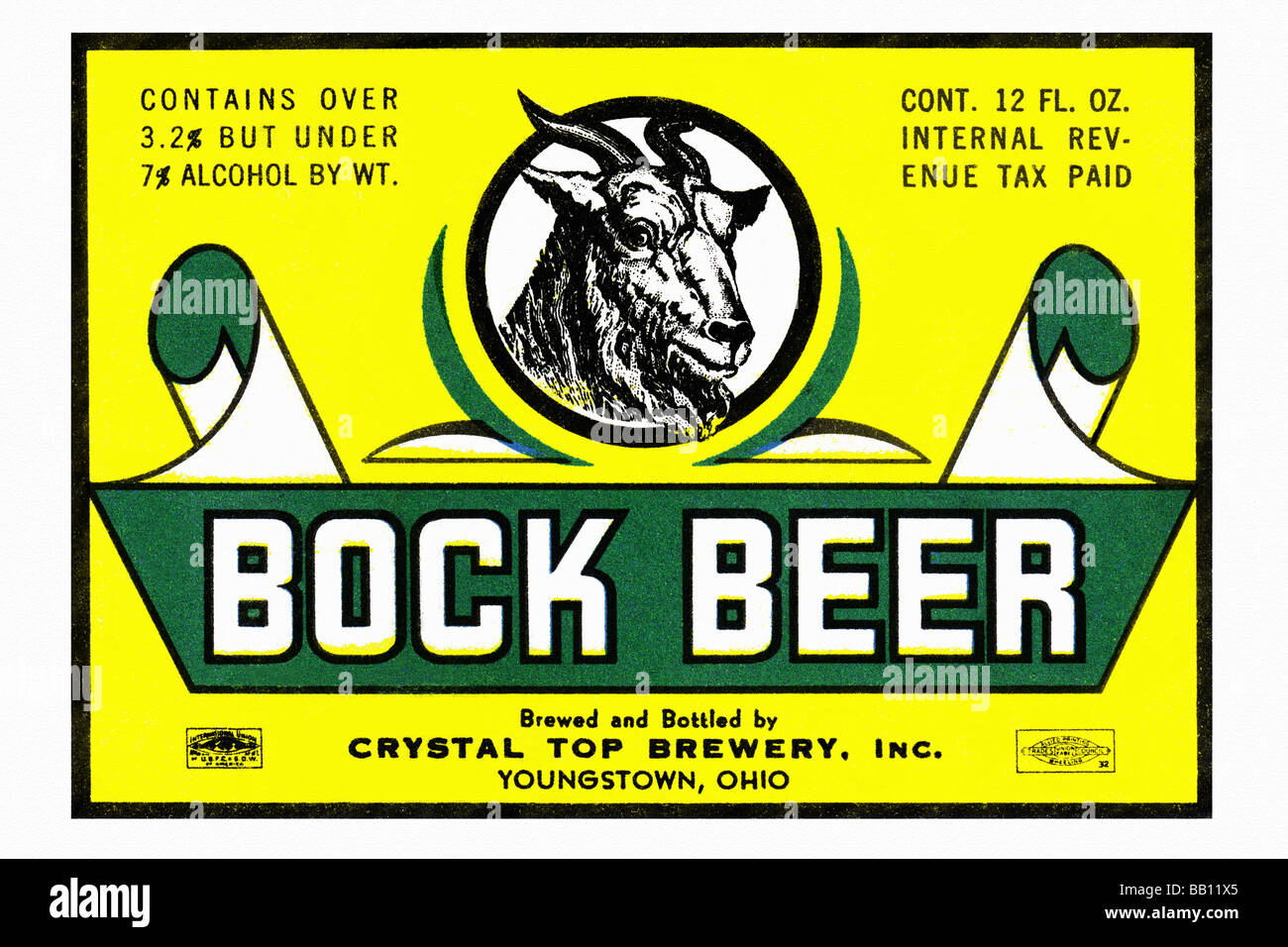 Bock Beer Stock Photo