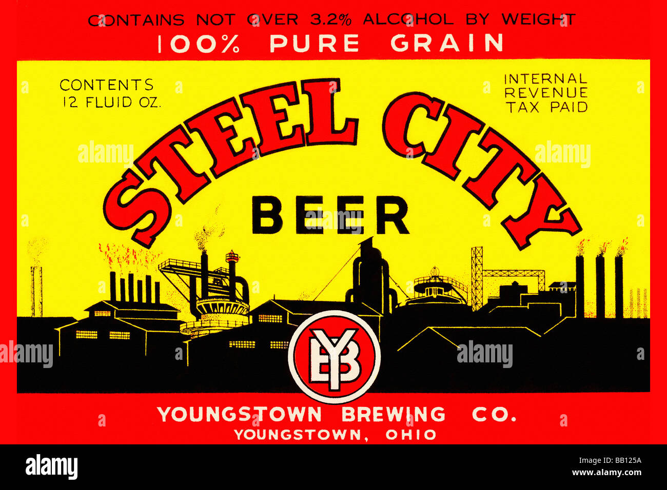 Steel City Beer Stock Photo Alamy