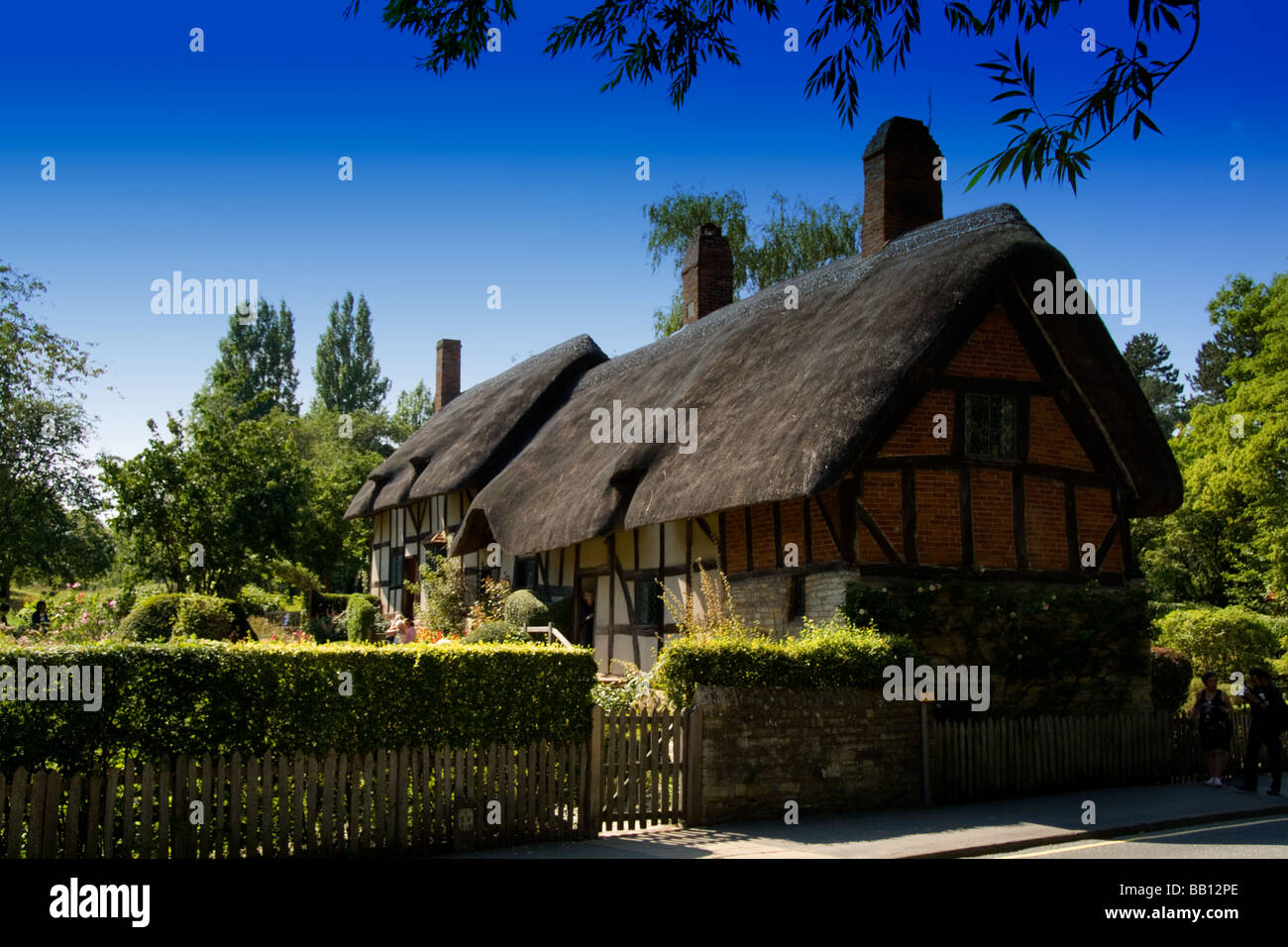 Anne Hathaway House Wife Of William Shakespeare In Stratford Upon Avon In The West Midlands Great Britian England Stock Photo Alamy