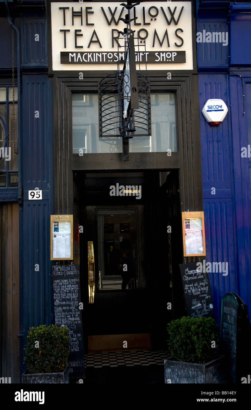 The Willow Tea Room, Buchanan Street Glasgow Scotland Stock Photo Alamy