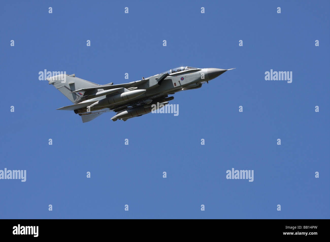 Tornado GR4 Over Teesdale County Durham Stock Photo