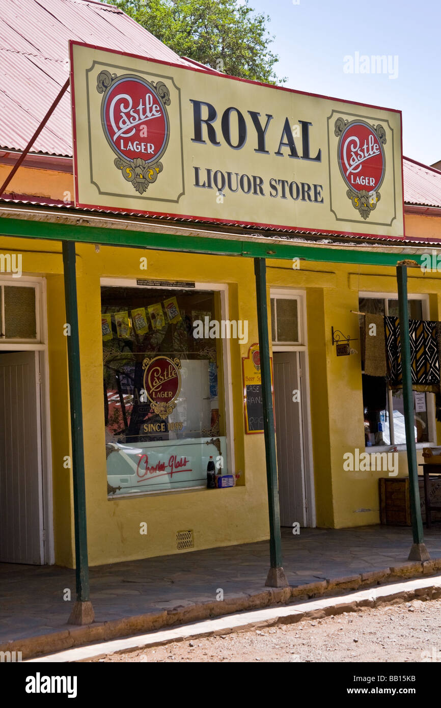Royal Liquor Store, Pilgrim's Rest, Mpumalanga, South Africa Stock
