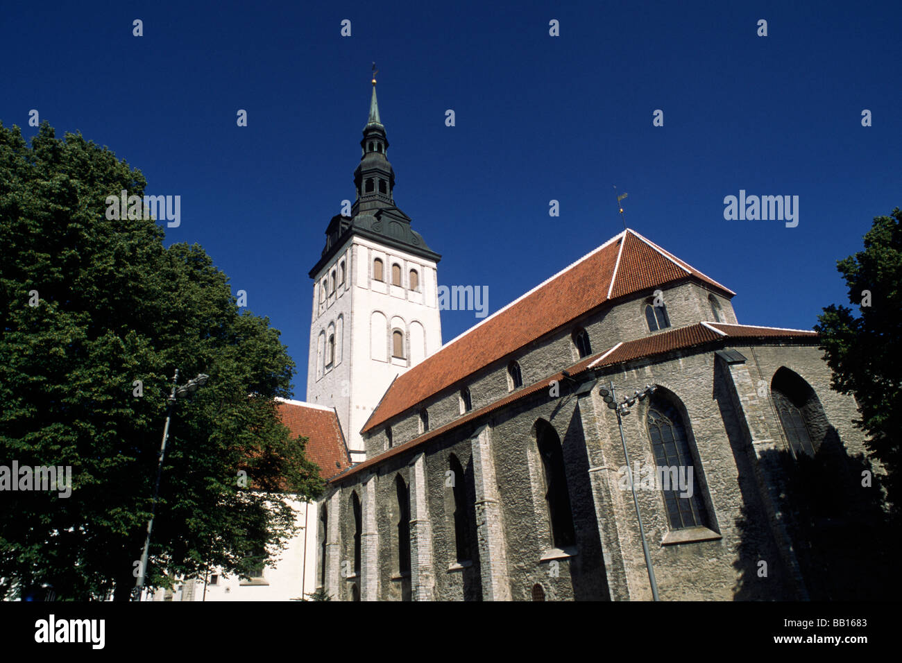 Estonia, Tallinn, old town, St Nicholas church Stock Photo