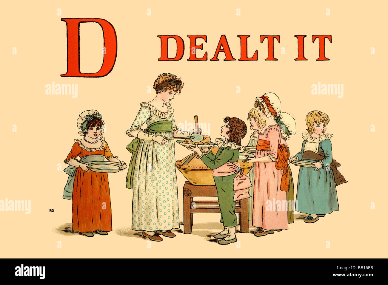 D Dealt It Stock Photo - Alamy