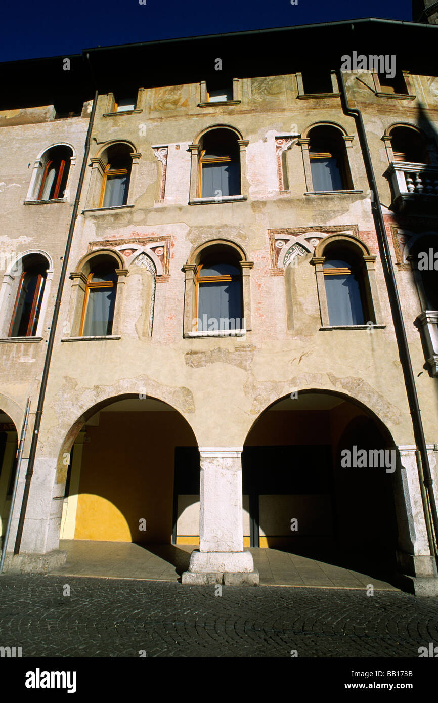 italy, friuli venezia giulia, pordenone, palazzo ricchieri Stock Photo