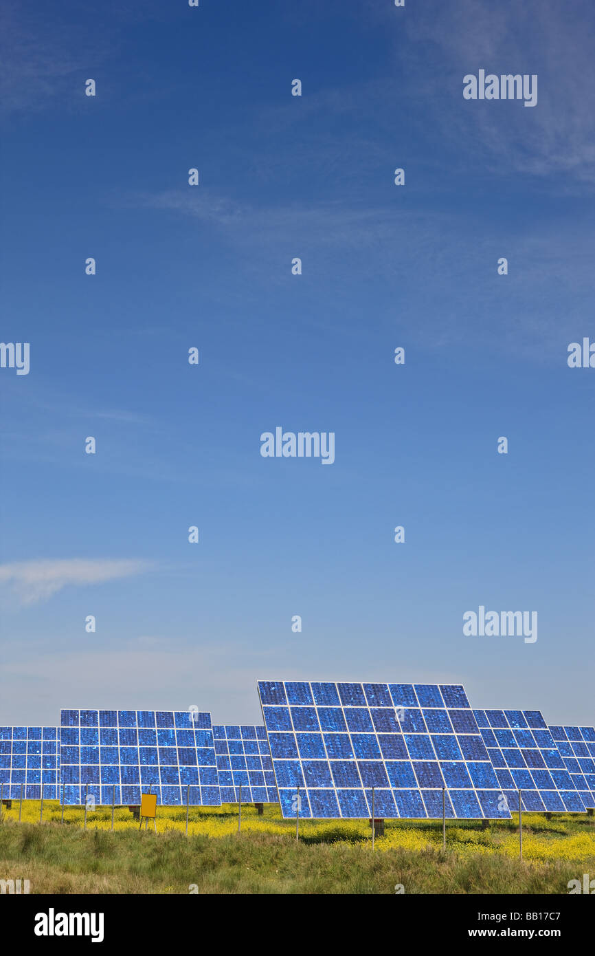Solar panels in the power plant for renewable energy Stock Photo - Alamy