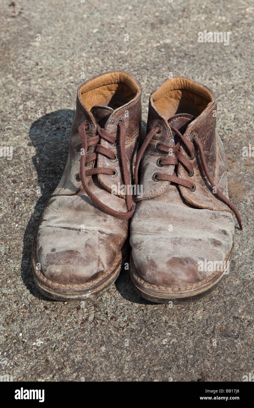 Old rambling shoes hi-res stock photography and images - Alamy