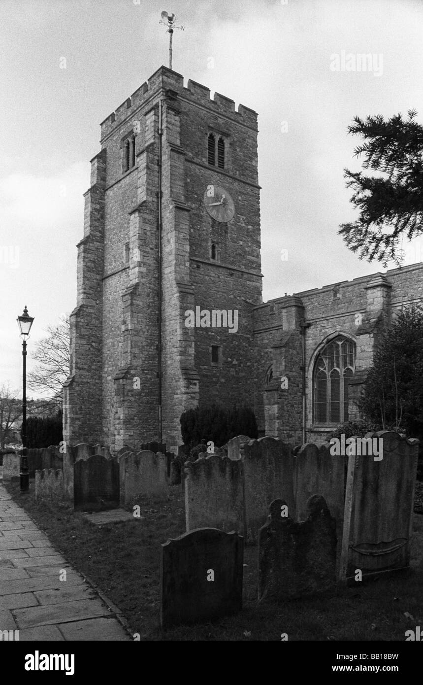 All Saints Church Maidstone Stock Photo