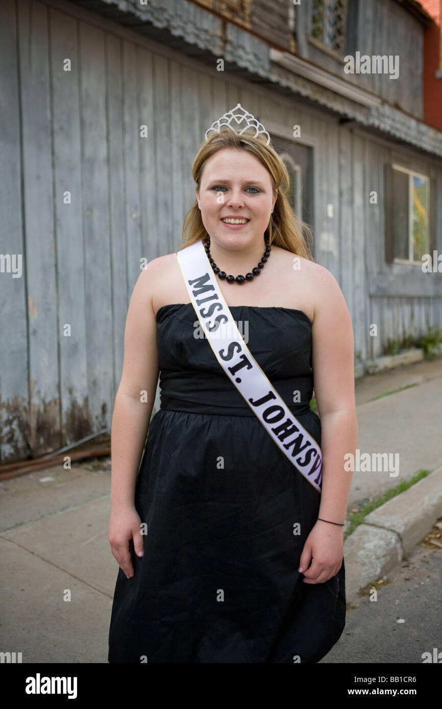 Miss St Johnsville New York state Montgomery County Stock Photo Alamy