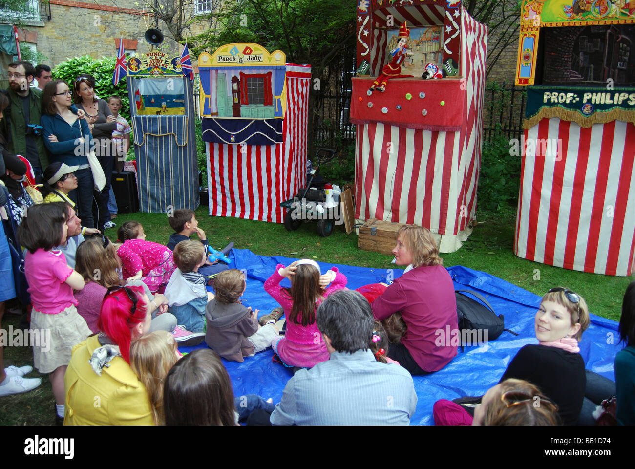 Punch and Judy men puppets "Mr Punch Stock Photo Alamy
