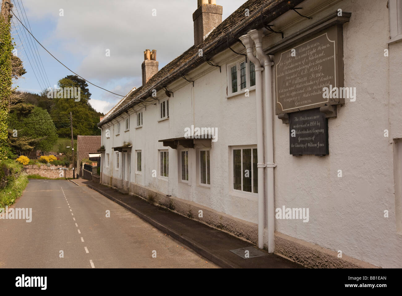 UK Gloucestershire Forest of Dean Newland Jones almshouses Stock Photo