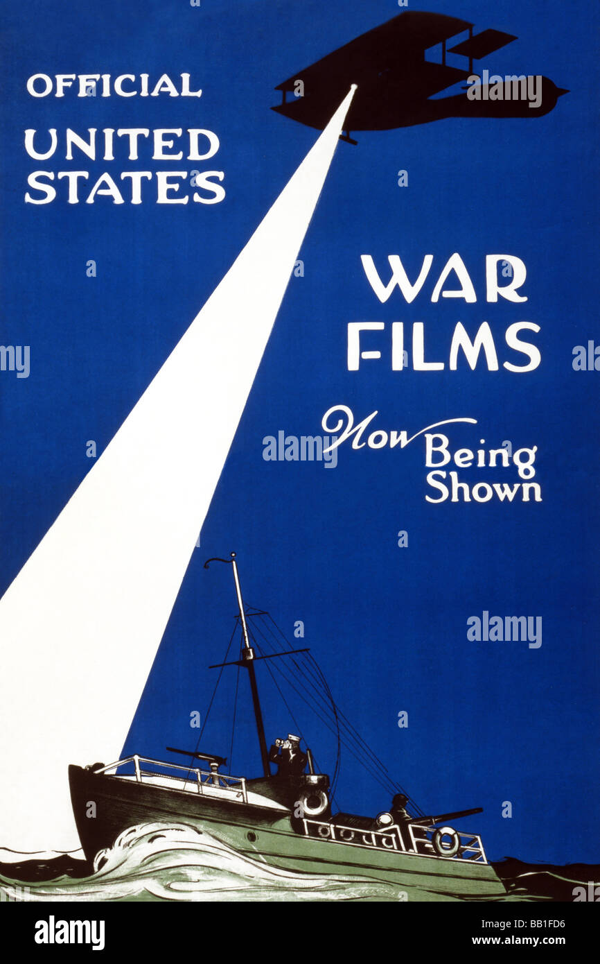 U.S. Army War Films Stock Photo