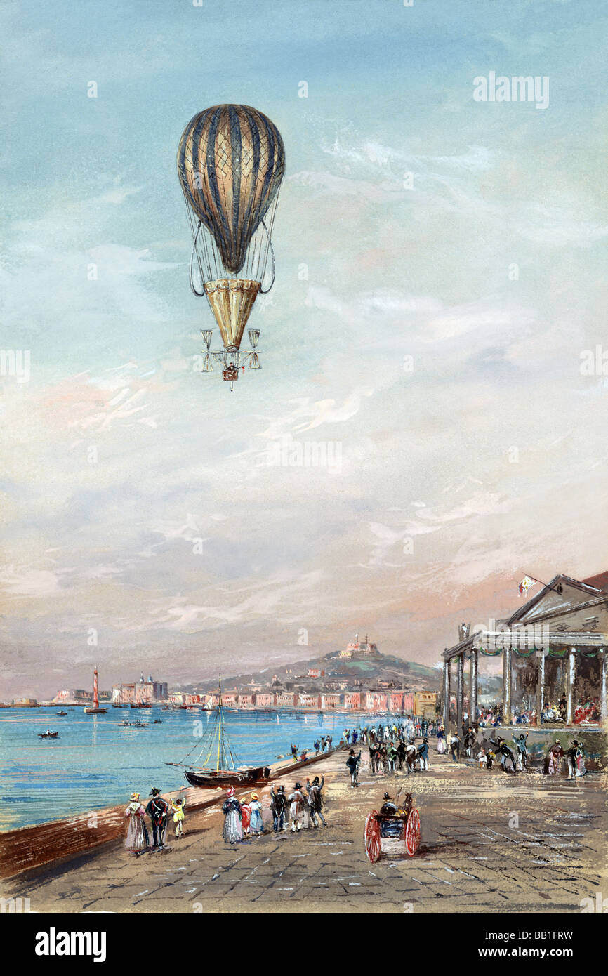 Italian Ballon Ascension Stock Photo Alamy