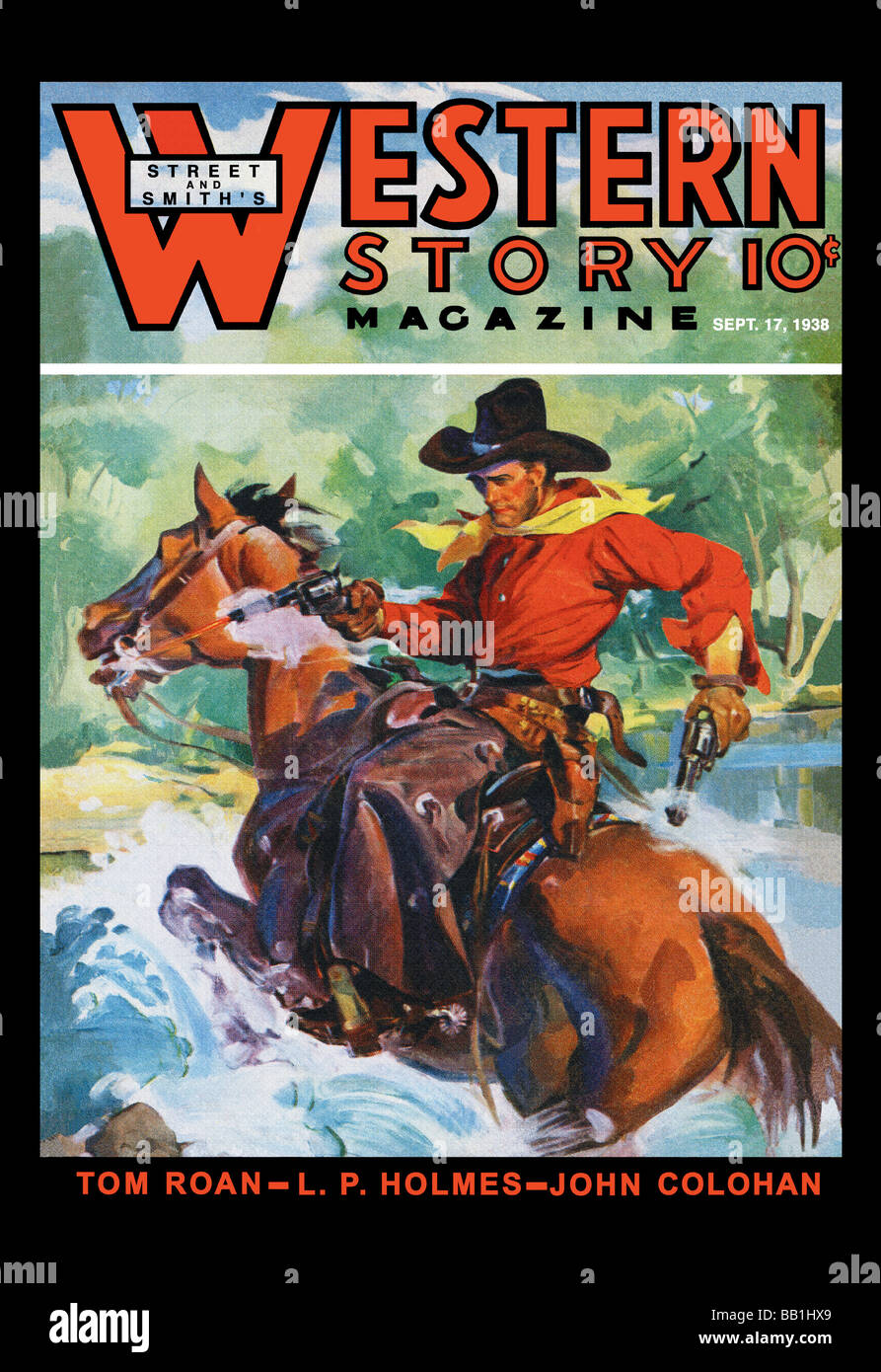 Western Story Magazine No Limits Stock Photo Alamy