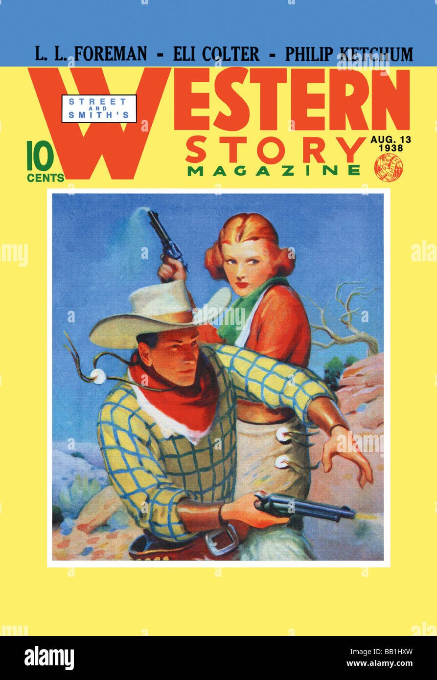 Western Story Magazine: They Ruled the West Stock Photo