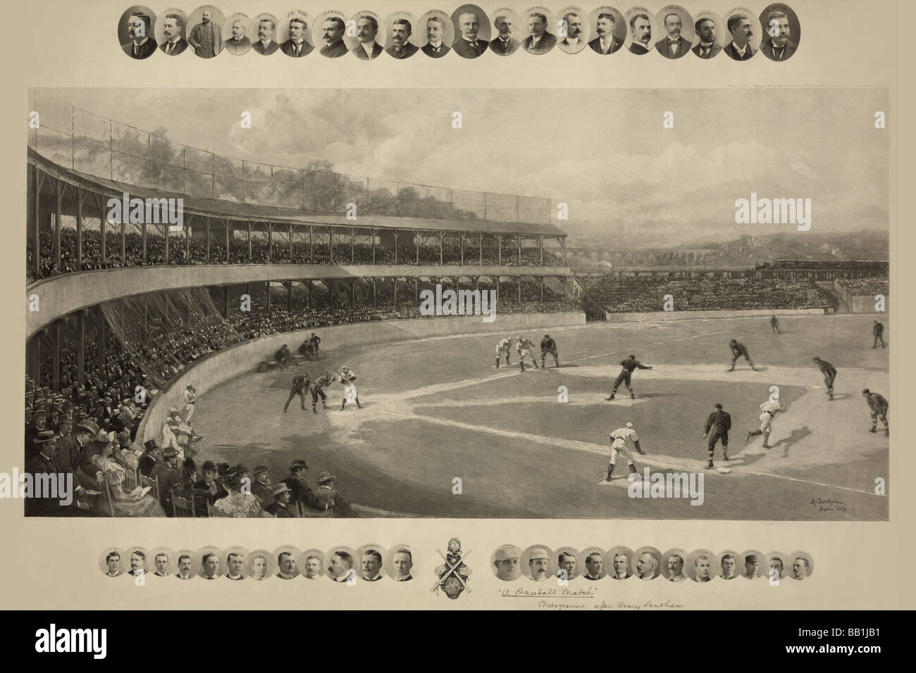 Boston beaneaters baseball team hires stock photography and images Alamy