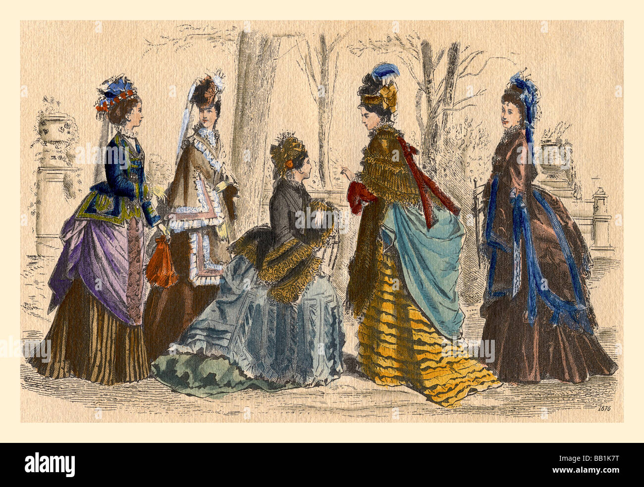 Five ladies hi-res stock photography and images - Alamy