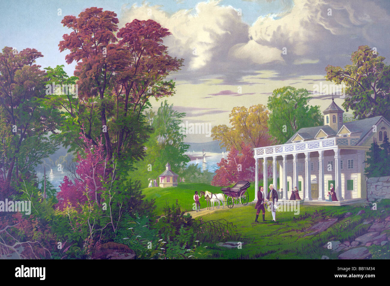 Mt. Vernon Bulk Tobacco Stock Photo Alamy