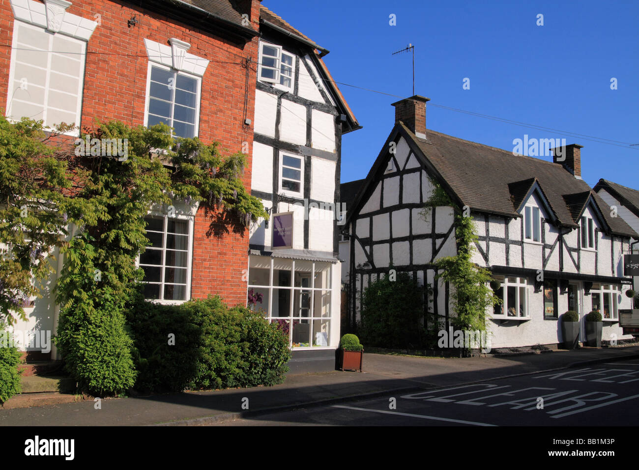 Chaddesley Corbett Village, Worcestershire, England Stock Photo Alamy