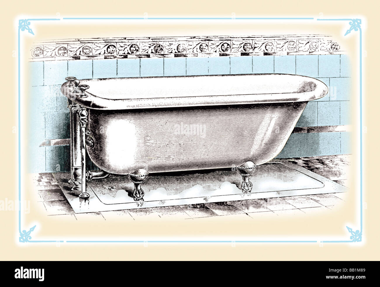 Victorian bath tub hi-res stock photography and images - Alamy